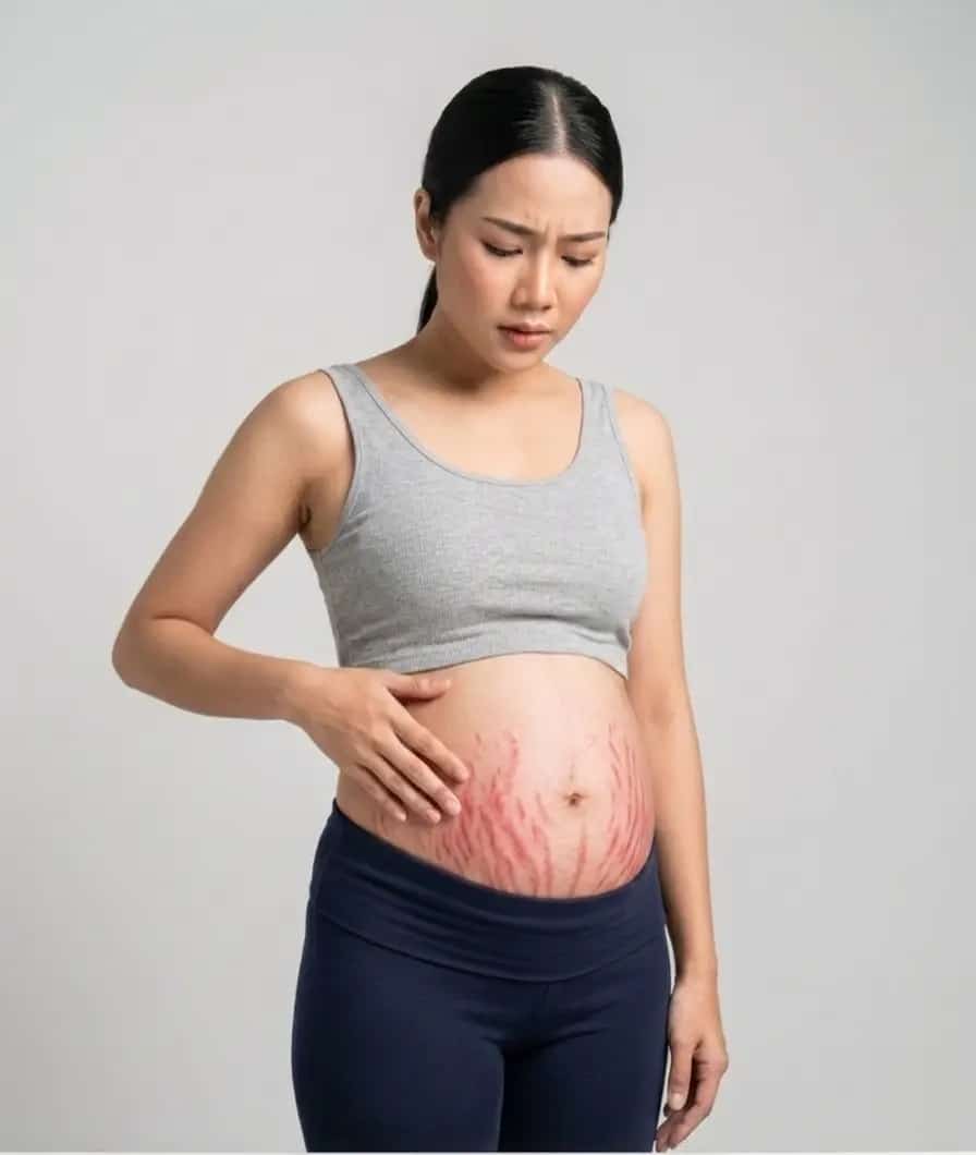 ไขความลับ… ทำไม “รอยแตกลายสีแดง” ถึงต้องรีบรักษา?
